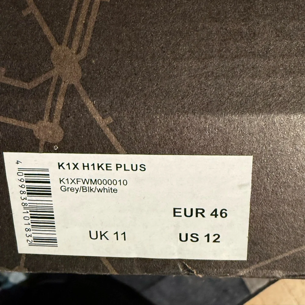 K1X H1KE Plus hike boots. MENS SIZE 12 New in the box